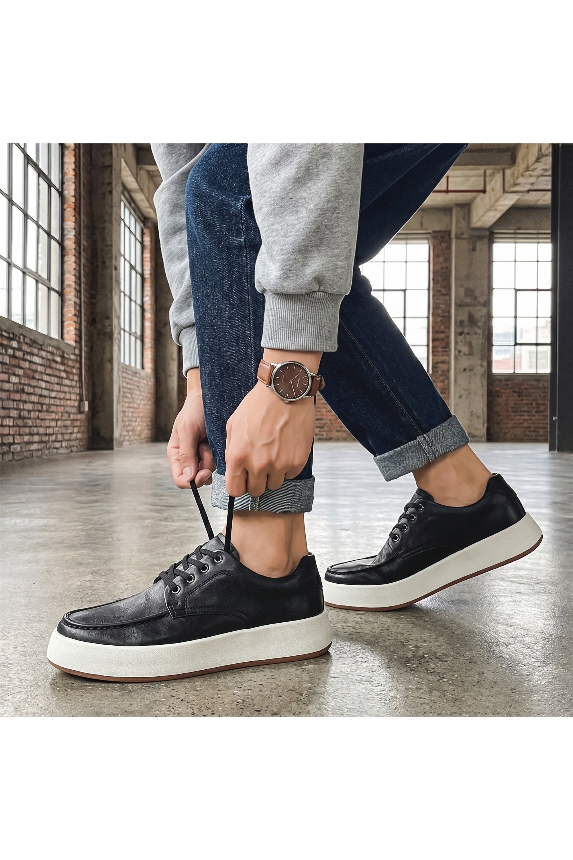 VICTORIO LEATHER SHOE