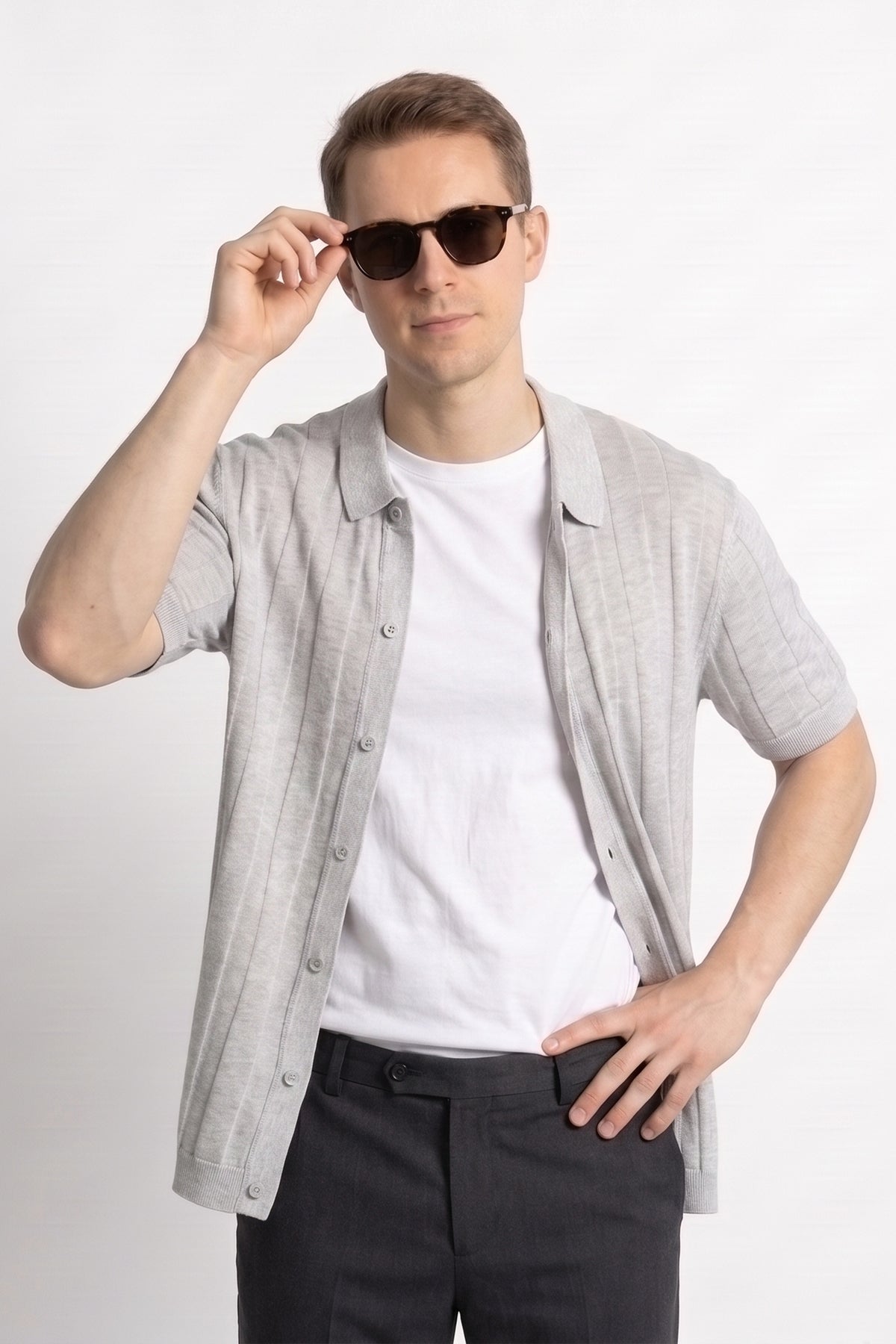 The Callum Knit Polo
