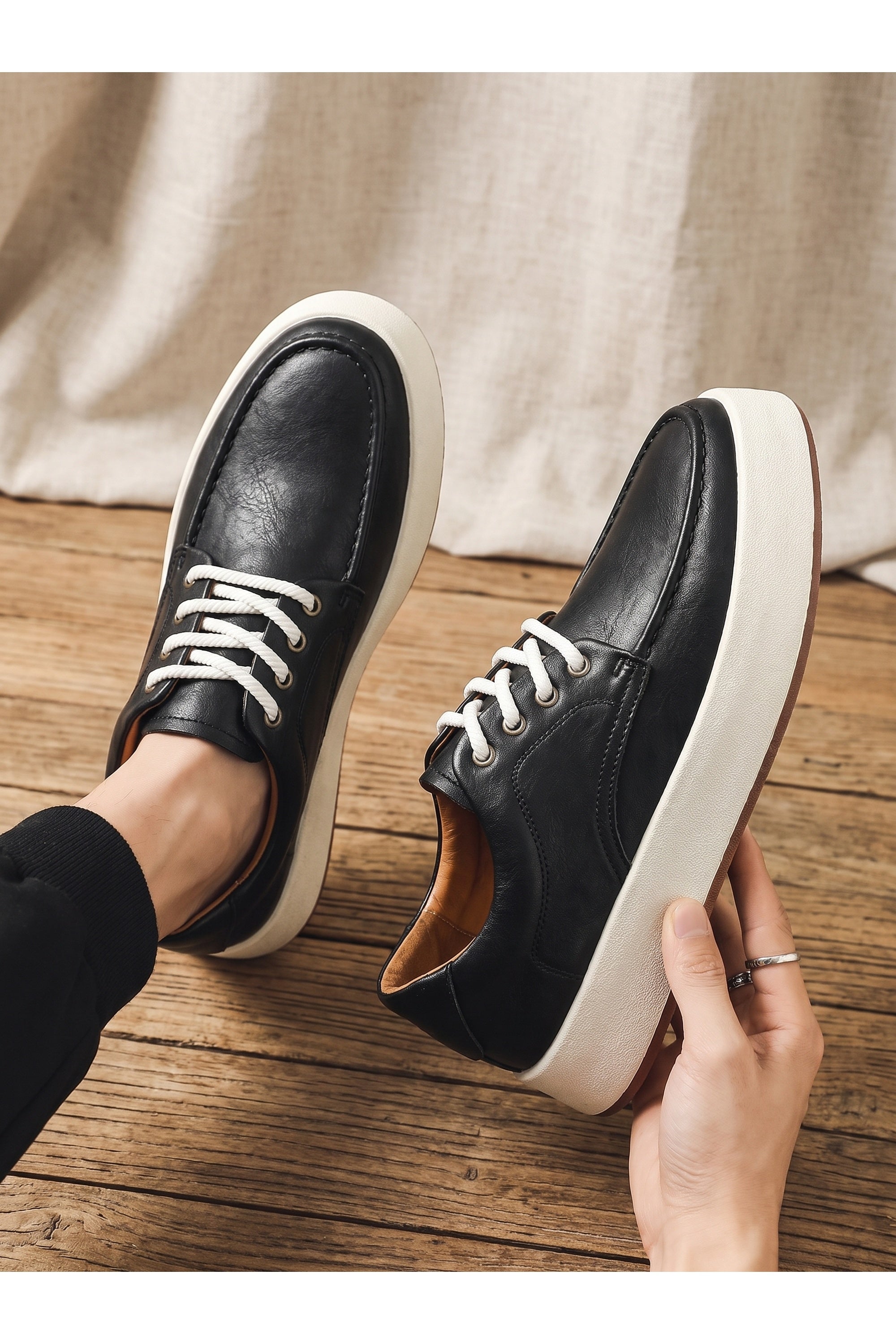 VICTORIO LEATHER SHOE