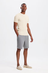 THE CABLE SHORT SLEEVE T-SHIRT