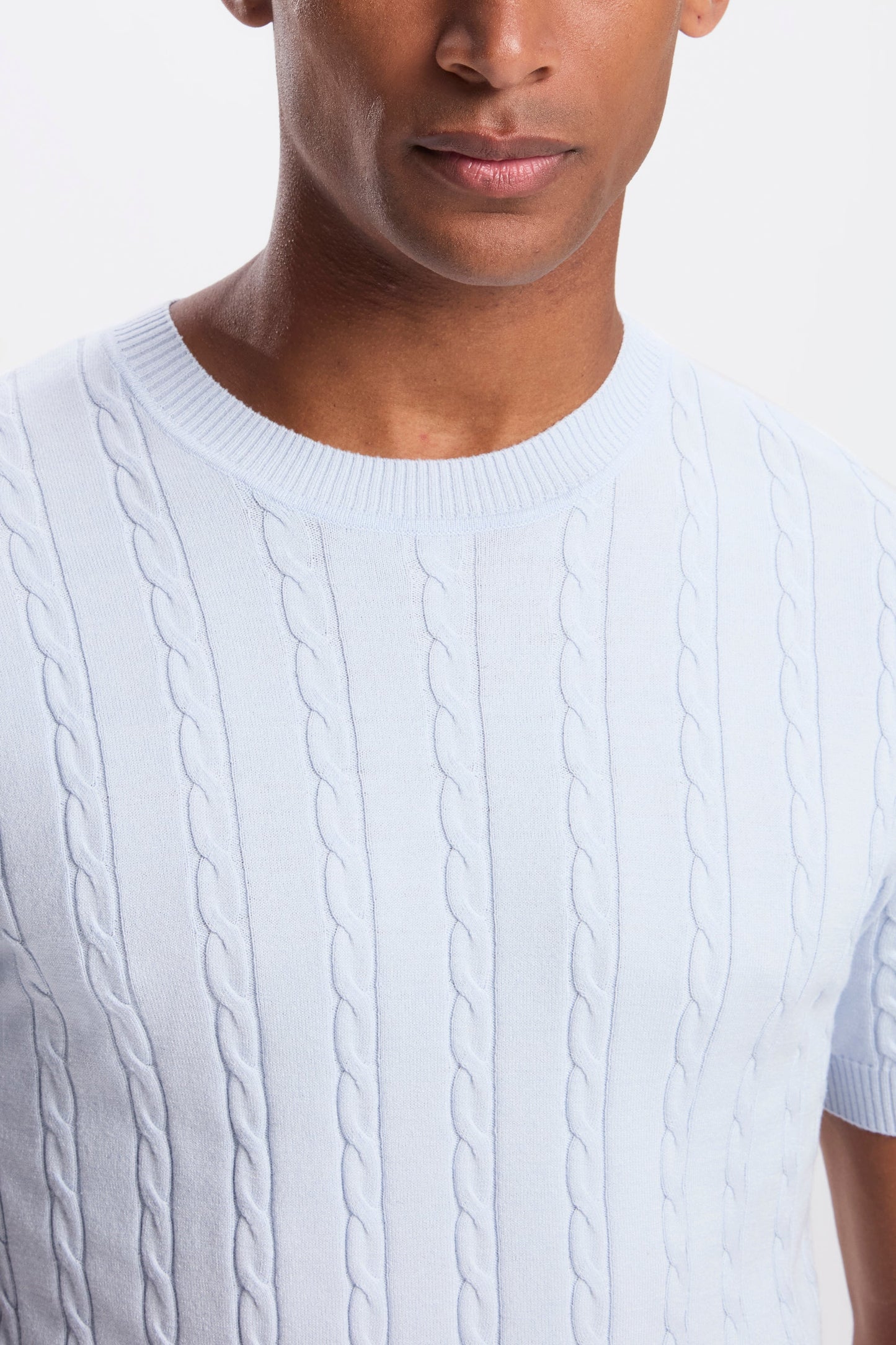 THE CABLE SHORT SLEEVE T-SHIRT