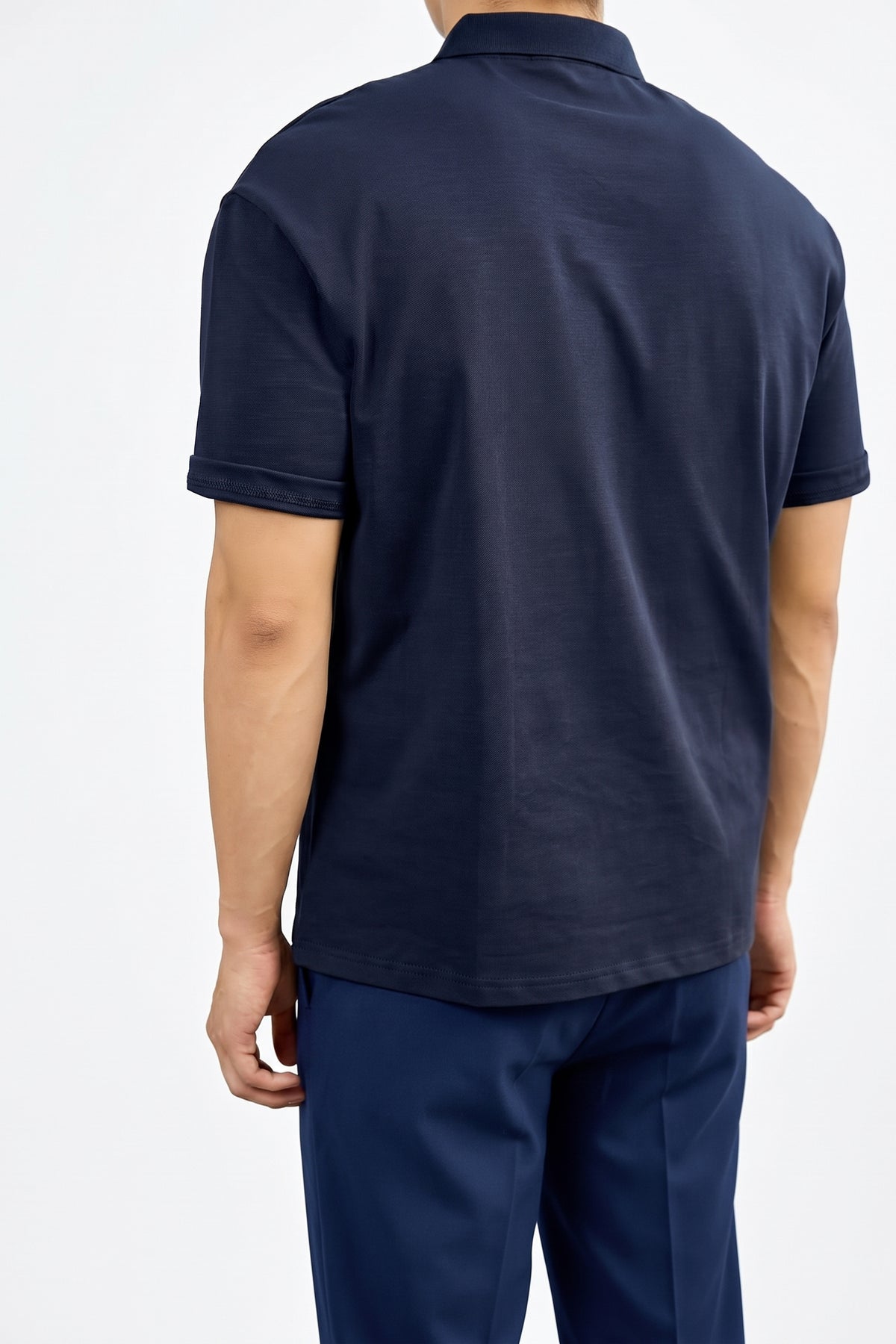 Men's Heavyweight Premium Cotton Polo Shirt – Knit Collar