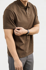 Men's Heavyweight Premium Cotton Polo Shirt – Knit Collar