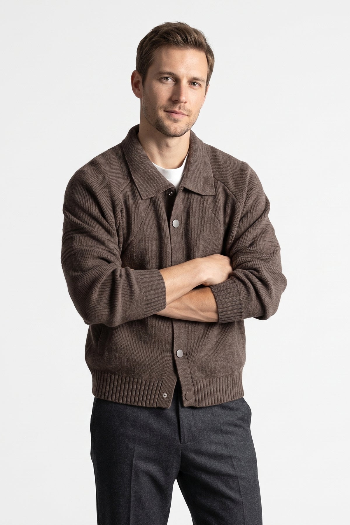 Rowan Polo Cardigan