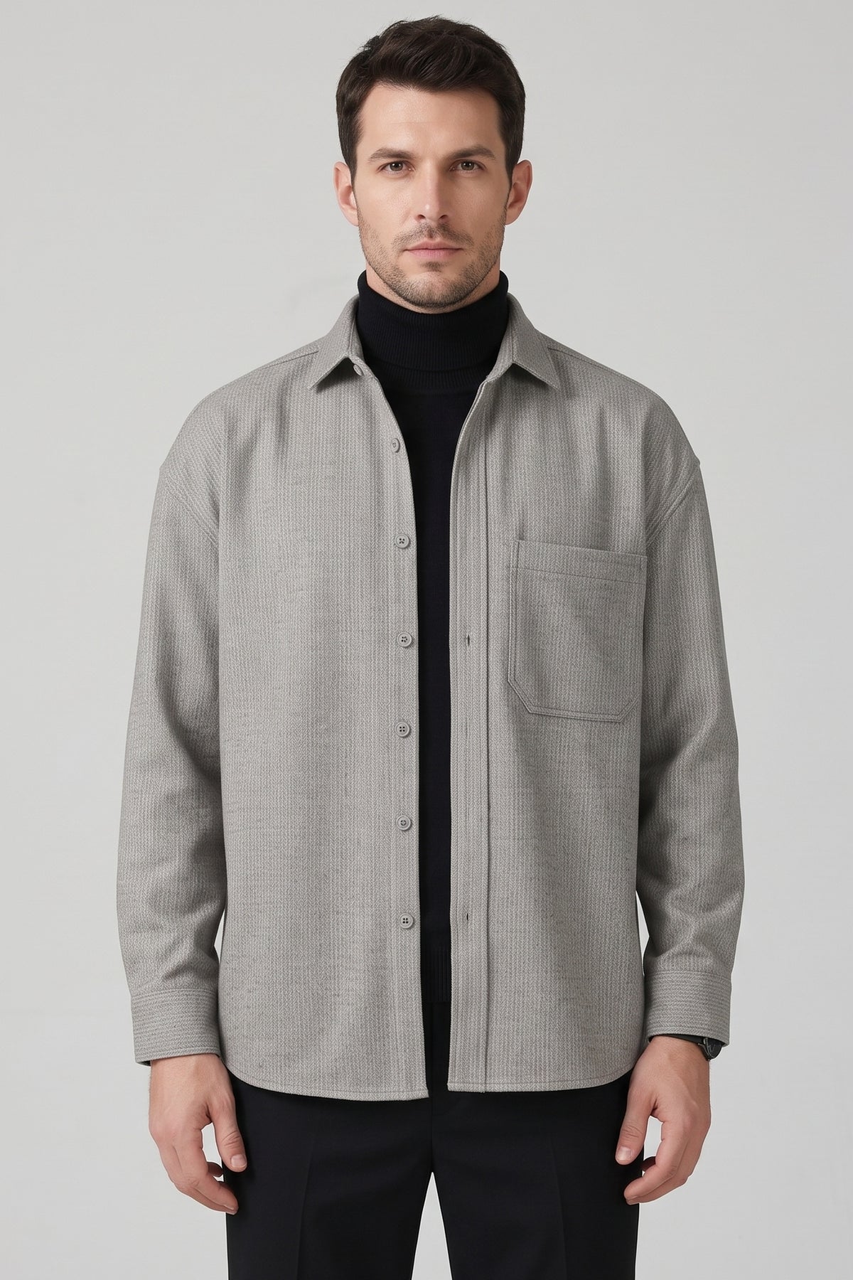 Maverick Essential Wool Shirt