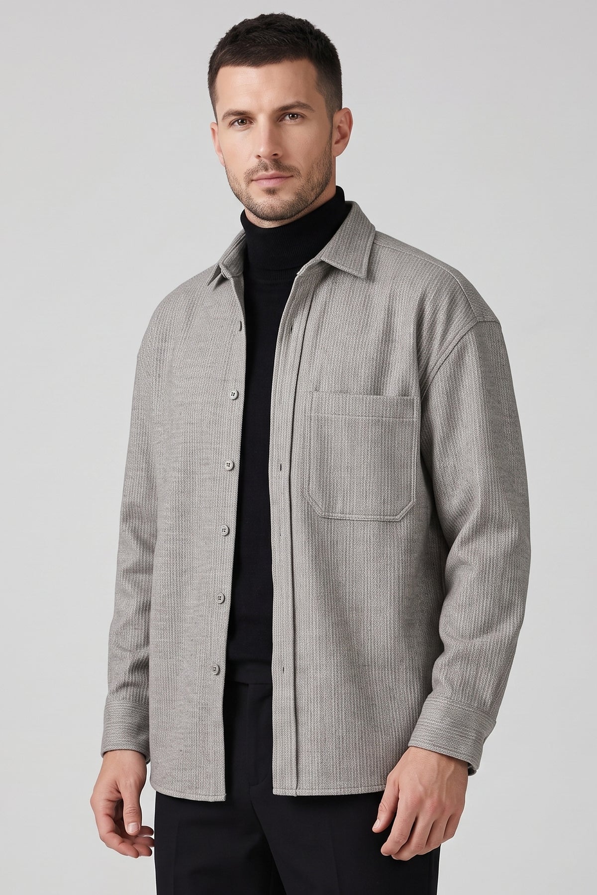 Maverick Essential Wool Shirt