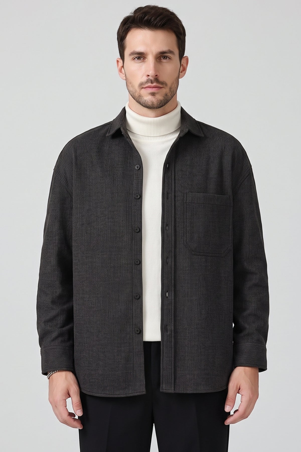 Maverick Essential Wool Shirt