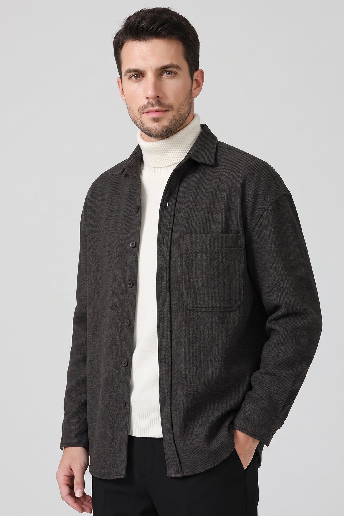 Maverick Essential Wool Shirt