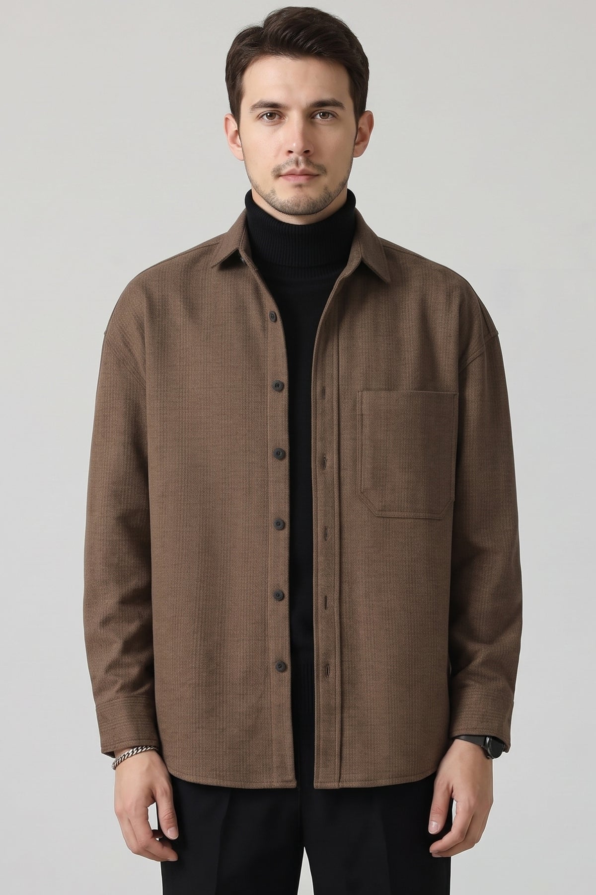 Maverick Essential Wool Shirt