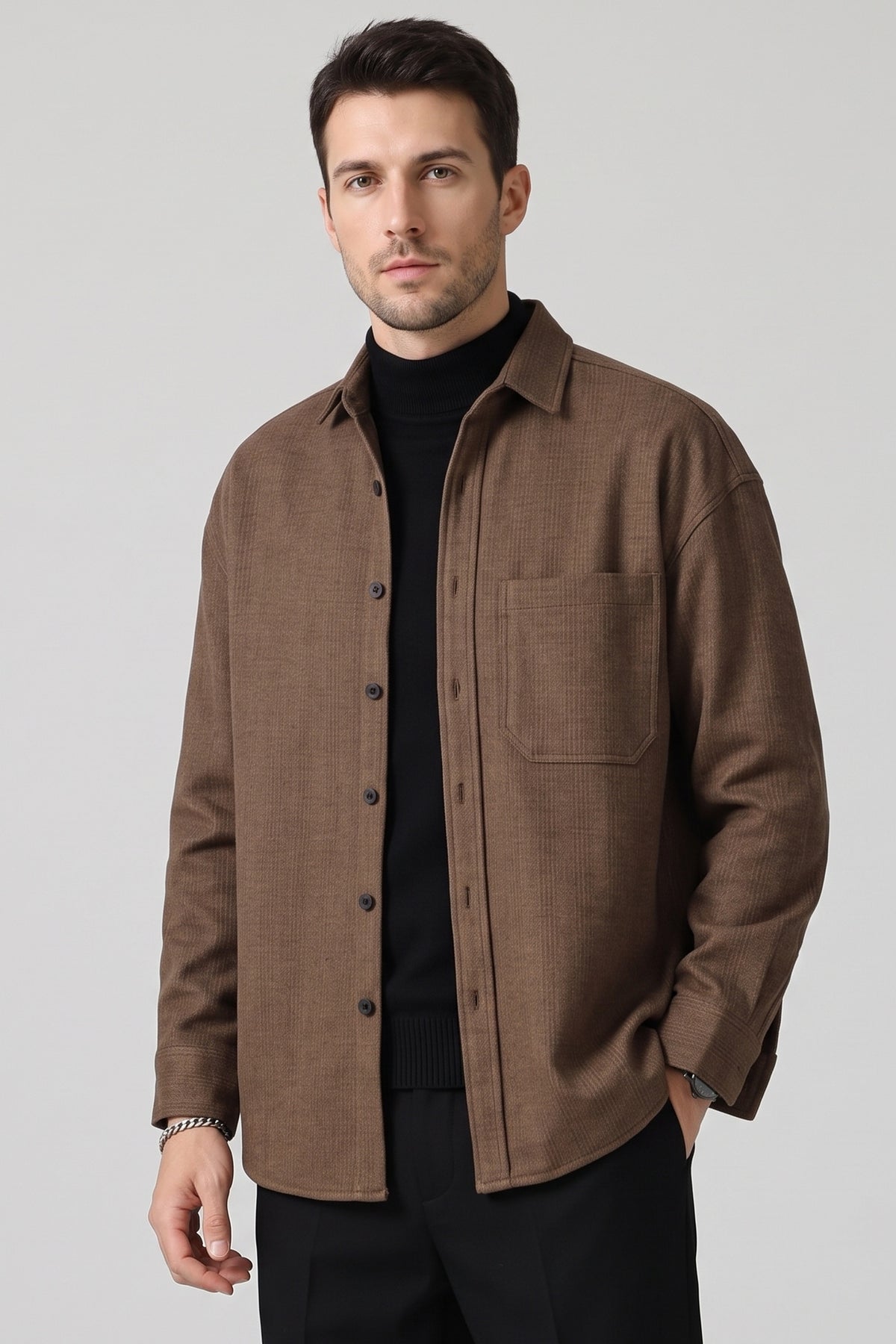 Maverick Essential Wool Shirt