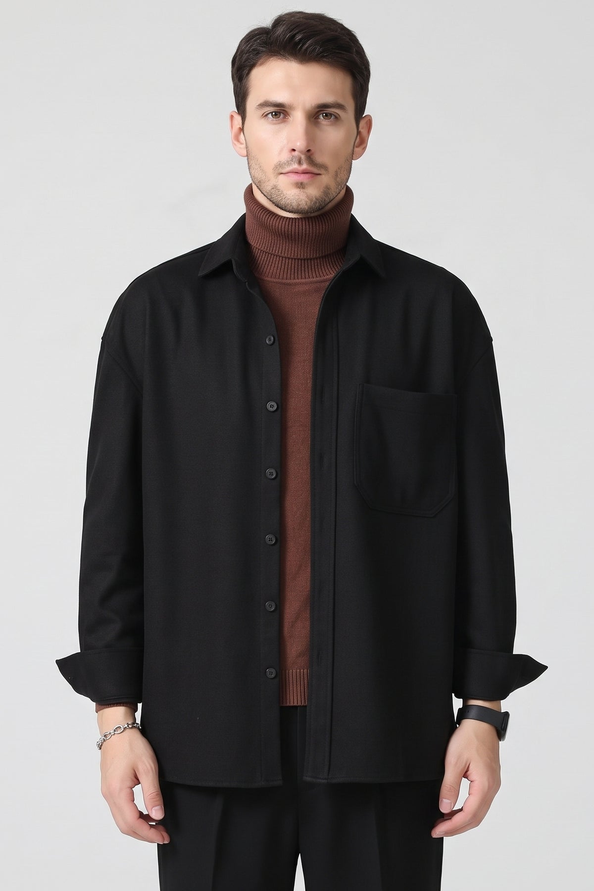 Maverick Essential Wool Shirt