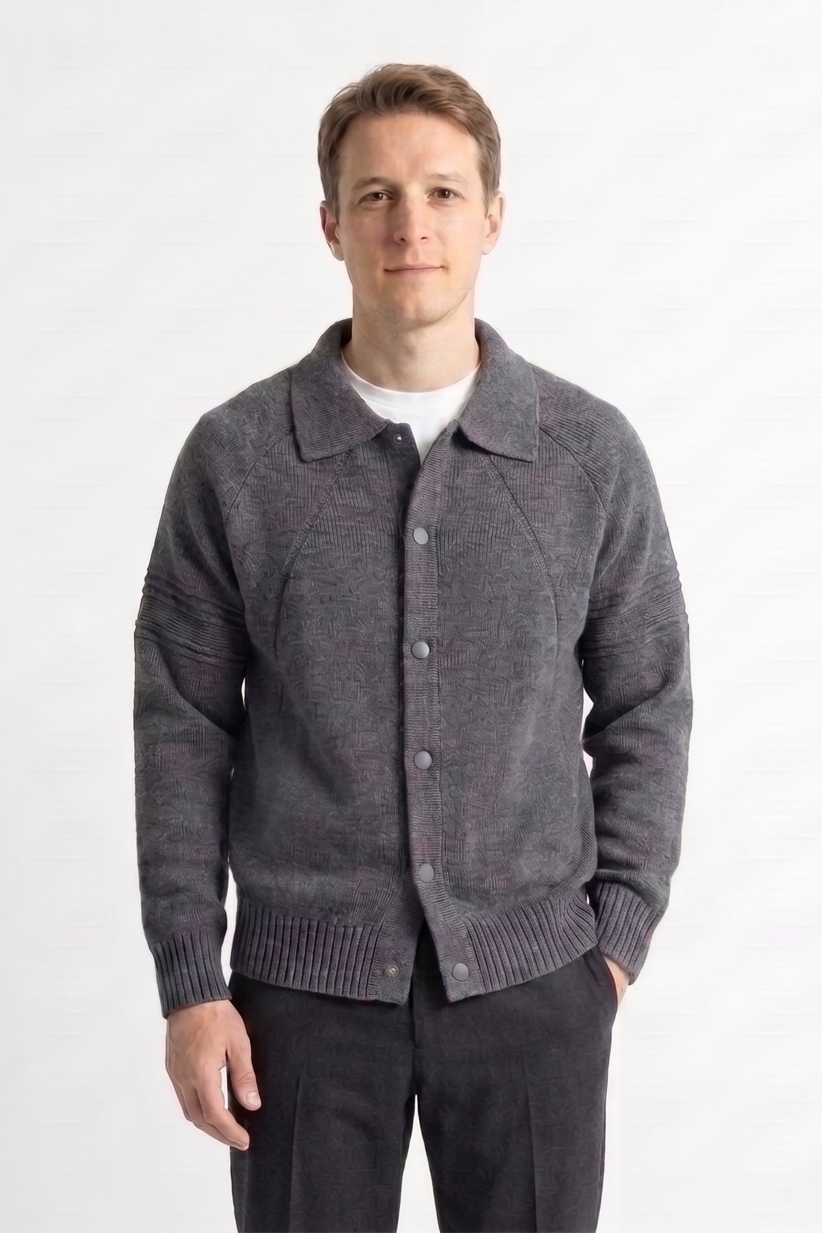 Rowan Polo Cardigan