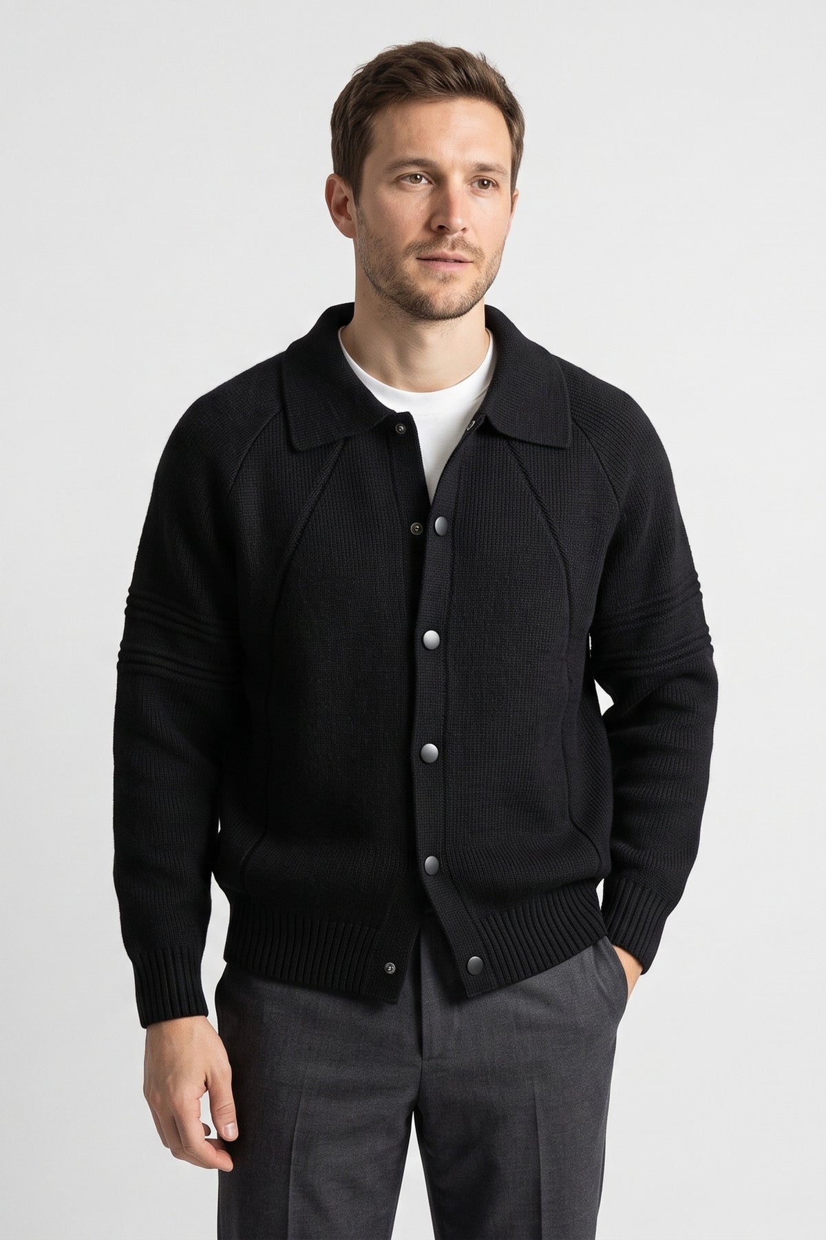 Rowan Polo Cardigan