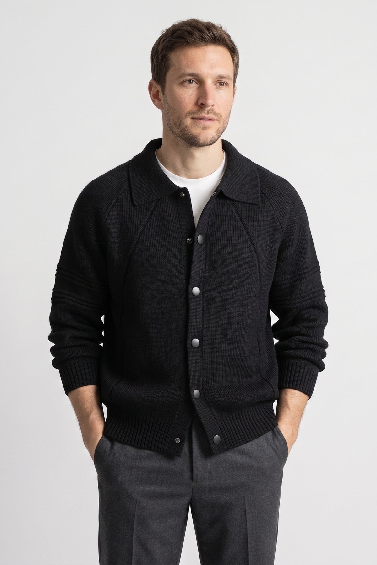 Rowan Polo Cardigan